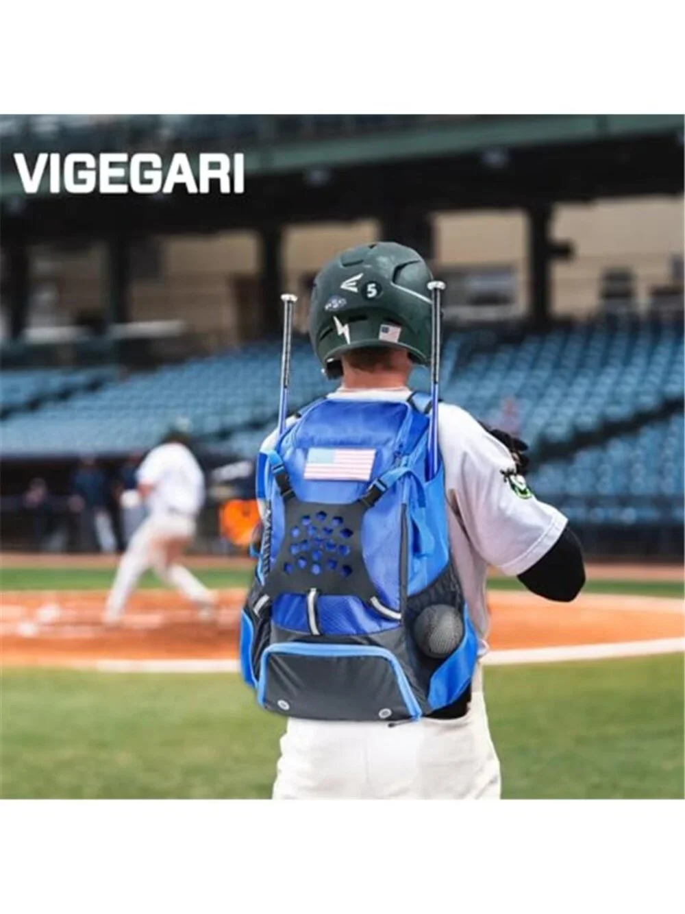 Baseball Backpack for Youth, Boys, Adults - Bat and Softball Equipment Bag